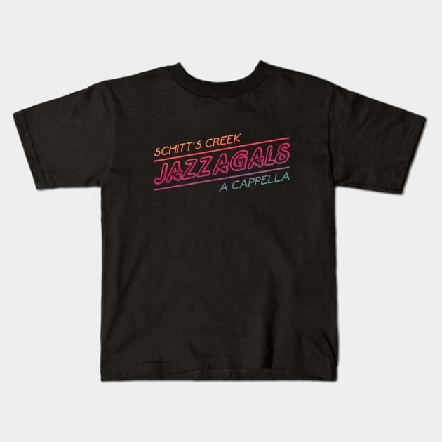 Jazzagals Kids T-Shirt by NinthStreetShirts